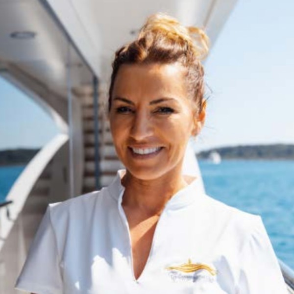 CHIEF STEWARDESS: Doina Weber CHIEF STEWARDESS: Doina Weber