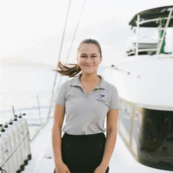 Stewardess/Deckhand: Ellen Kay-Shuttleworth