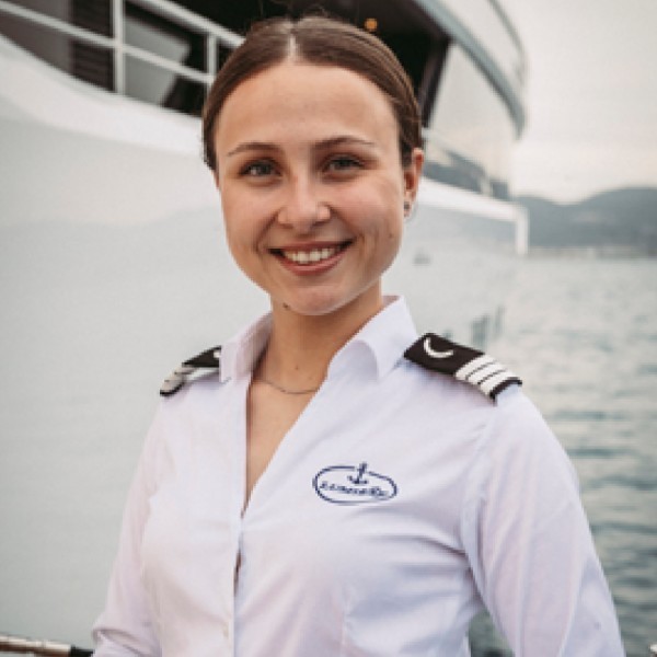 CHIEF STEWARDESS: Liudmyla Melnyk